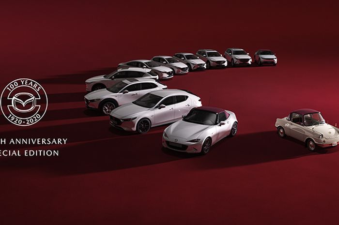 Genap Berumur Satu Abad, Mazda Luncurkan Model 100th Anniversary Special Edition