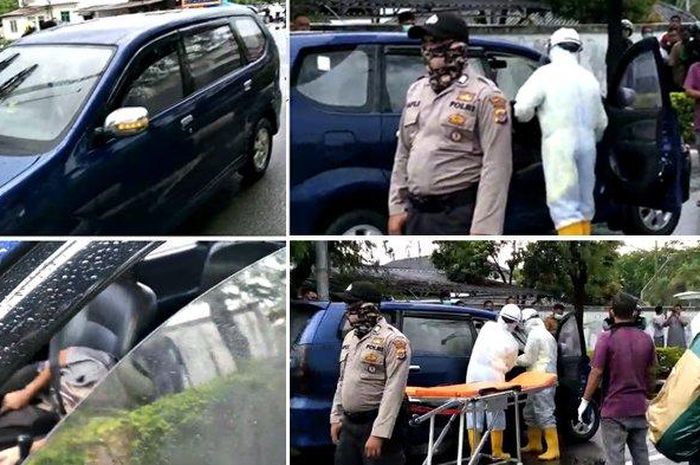 Pengemudi Toyota Avanza ditemukan tak bernyawa di balik kemudi setelah satu jam berhenti di Jl Sultan Iskandar Muda, Banda Aceh