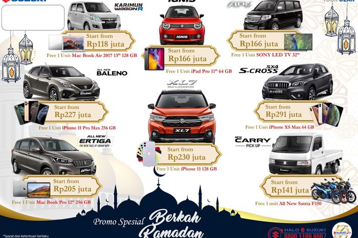 Promo Berkah Ramadan di semua dealer Suzuki