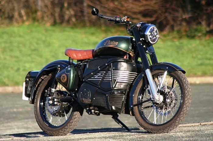 Royal Enfield Bullet 350 bermesin listrik