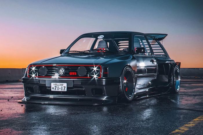 Body kit untuk VW Golf GTI Mk2 karya Khyzyl Saleem