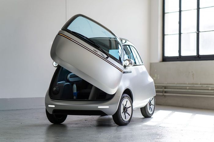 Microlino, kendaraan listrik dengan ukuran yang mungil