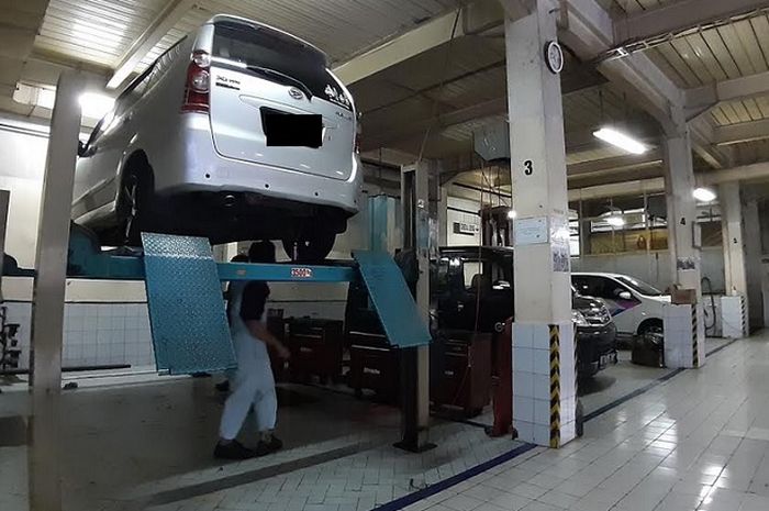 Bengkel resmi Daihatsu libur selama Jakarta berlakukan PSBB.