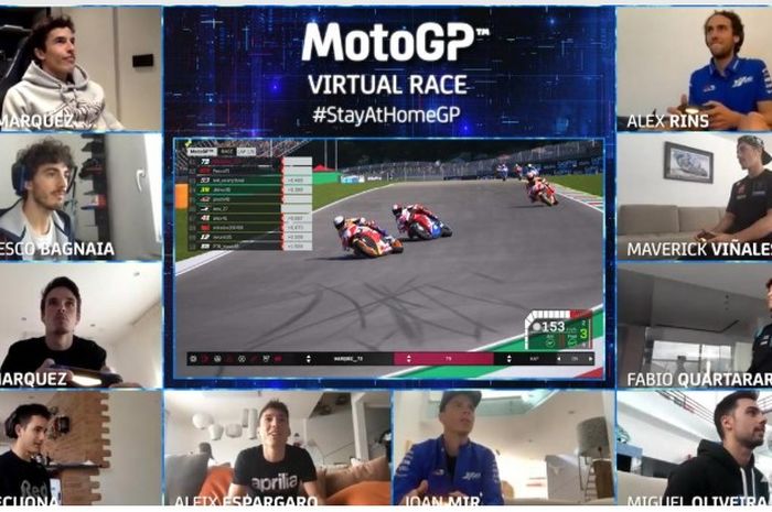 Digelar Nanti Malam, Ini Caranya Nonton MotoGP Virtual Race Kedua