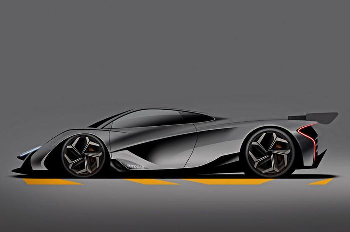 Gambaran suksesor McLaren P1 yang ditarget rampung pada 2024