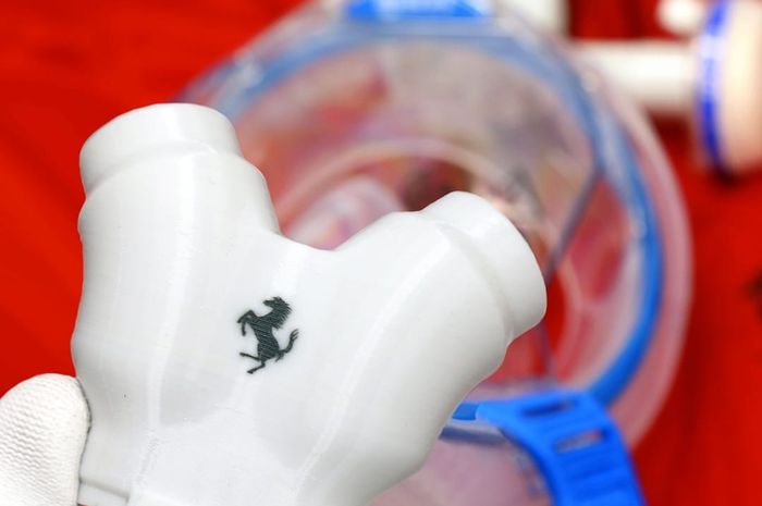 Ferrari bikin katup respirator yang bisa digunakan buat masker tenaga medis