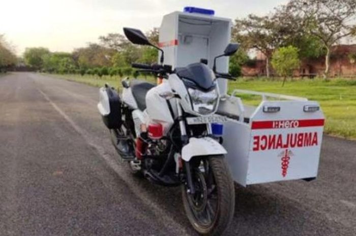 Motor Sport Ini Dimodif Jadi Ambulans