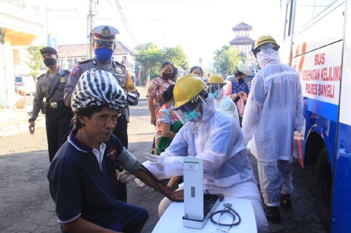 Mobil SIM berubah jadi layanan kesehatan 