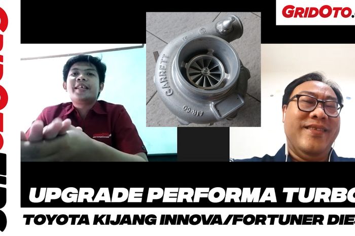 Video Gridoto Tips Upgrade Performa Turbo Toyota Kijang Innova/Fortuner Diesel