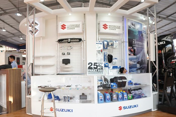 Aksesori dan spare parts resmi Suzuki