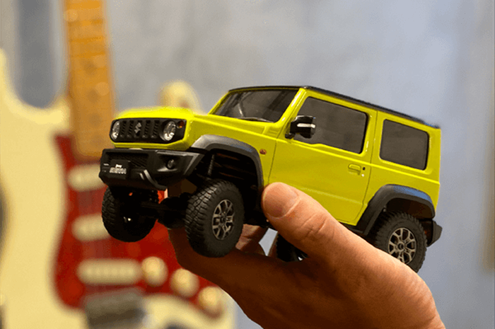 Detail RC Suzuki Jimny lansiran Kyosho