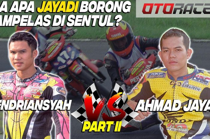 Di video kali ini, dua legenda  balap motor road race Indonesia Ahmad Jayadi dan Hendriansyah akan kembali buka-bukaan soal persaingan mereka di atas aspal.