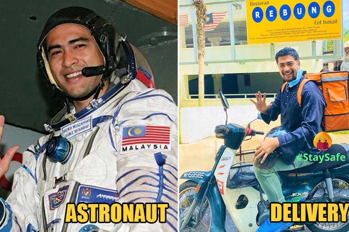 Siapa Sangka, Astronaut Ini Jadi Kurir Makanan Pakai Honda EX-5