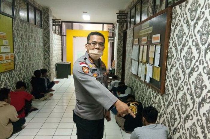 11 ABG diamankan Sat Sabhara Polrestabes Palembang.  