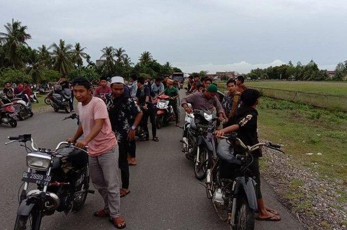 Puluhan remaja diamakan karena terlibat balapan liar di Aceh Utara