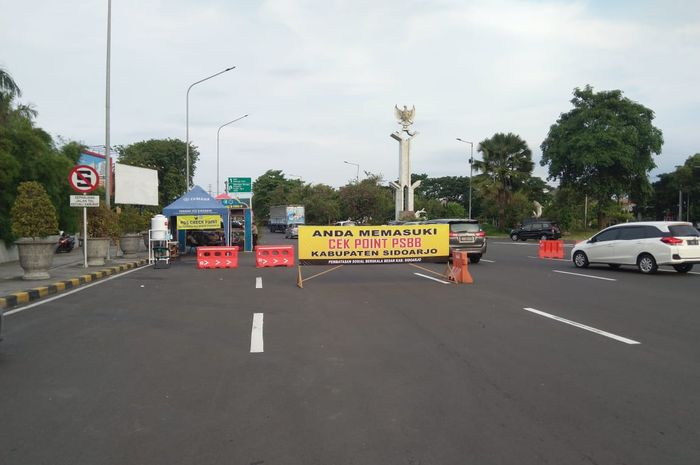 Tujuh lokasi check point di Tol Surabaya-Gempol, yaitu akses keluar Dupak, Banyu Urip, Kota Satelit, Gunung Sari Jalur A (dari arah Utara), Gunung Sari Jalur B (dari arah Selatan), Jambangan, dan Sidoarjo Jalur A (dari arah Surabaya)