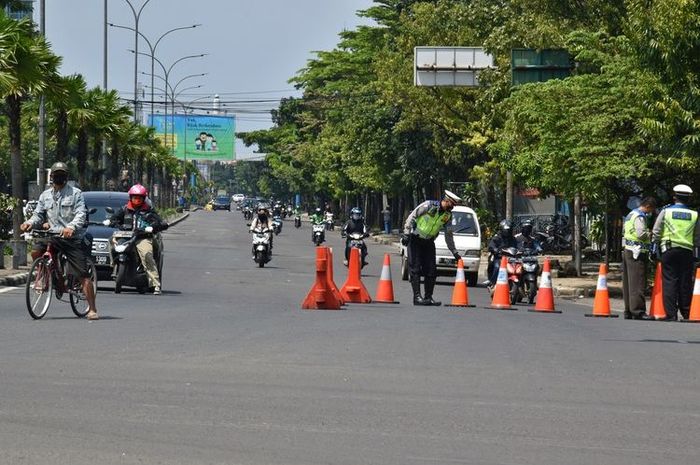 Sistem buka tutup jalan di Bypass Buah Batu