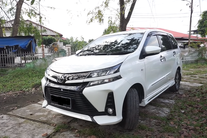 Toyota Avanza E tahun 2018 yang dirombak full set bertampang Veloz 2020