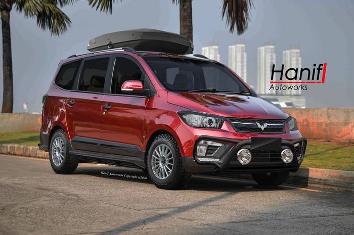 Modifikasi Digital Wuling Confero S 