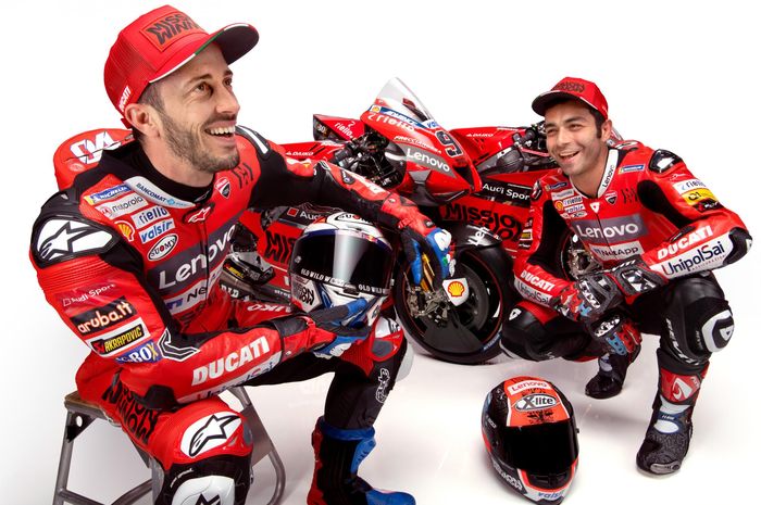 Andrea Dovizioso dan Danilo Petrucci belum menerima perpanjangan kontrak dari Ducati untuk MotoGP 2021-2022