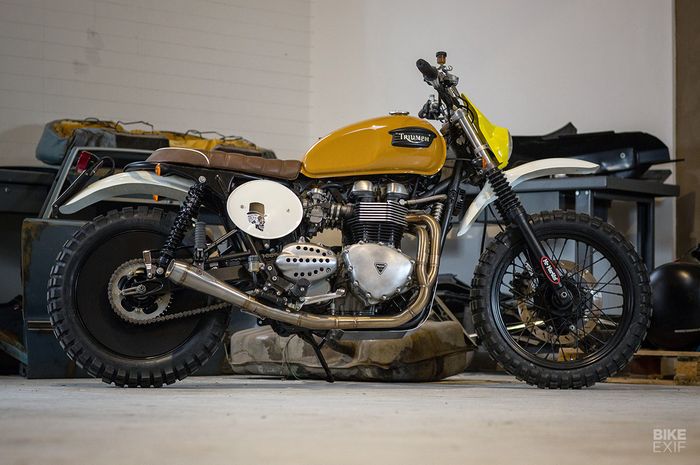 Triumph Scrambler garapan Mr. Martini