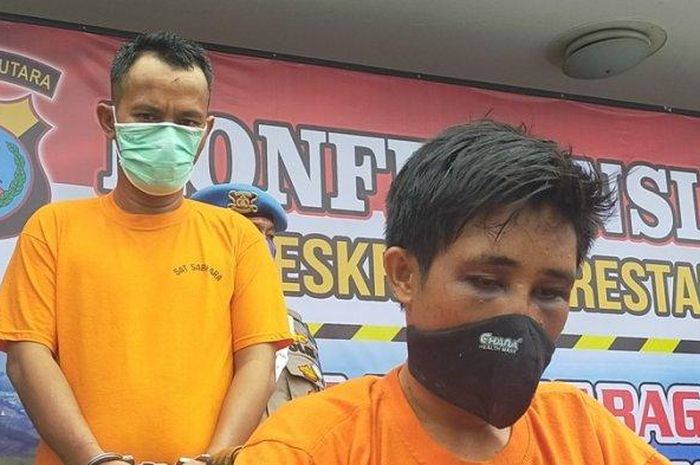 Napi asimilasi berinisial H (masker hitam) dari Lapas Tanjung Gusta Medan kembali beraksi melakukan aksi begal usai keluar dari penjara.  Kini sudah diamankan Polrestabes Medan.