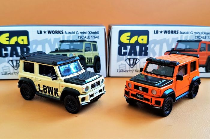 Miniiatur Suzuki Jimny Ala Liberty Walk dari Era Car 