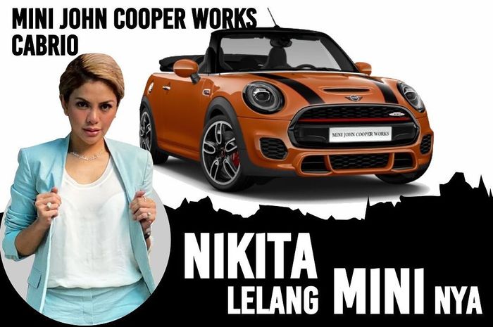Mini John Cooper Works Cabrio milik Nikita Mirzani akan dilelang.