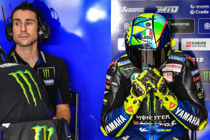 Valentino Rossi yakin kalau David Munoz (kiri) bisa membawa perubahan di MotoGP 2020