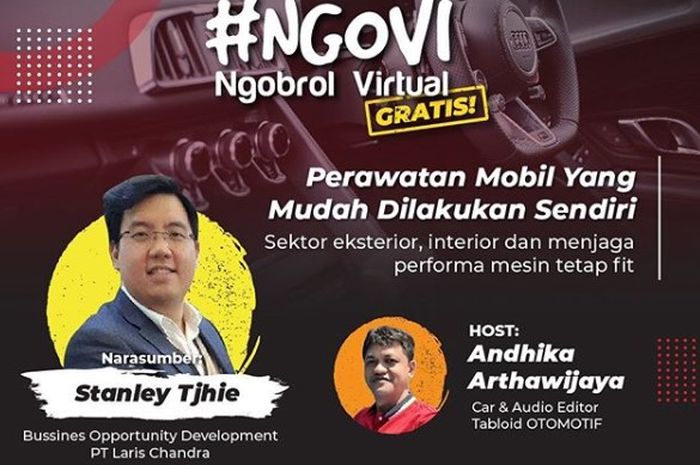 NGOVI bareng Stanley Tjhie selaku Business Opportunity Development PT Laris Chandra