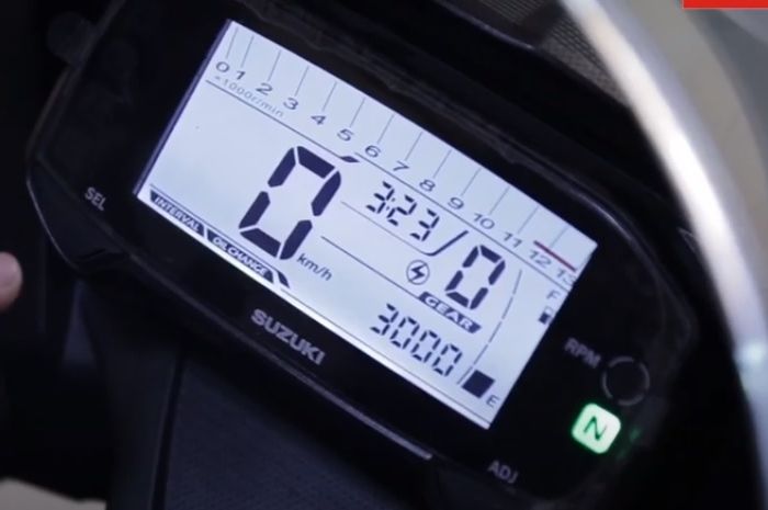 hilangkan indikator oil change Suzuki GSX-R150