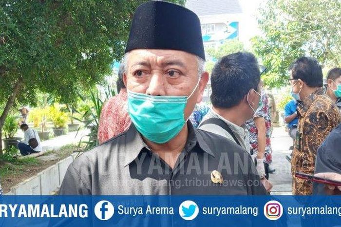 Bupati Malang, Muhammad Sanusi melarang driver Ojol menerima order mengantar penumpang saat PSBB diterapkan, Kamis (14/5/2020) 