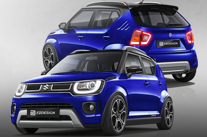 Modifikasi Digital Suzuki Ignis 2020 kreasi @fzdesign.id