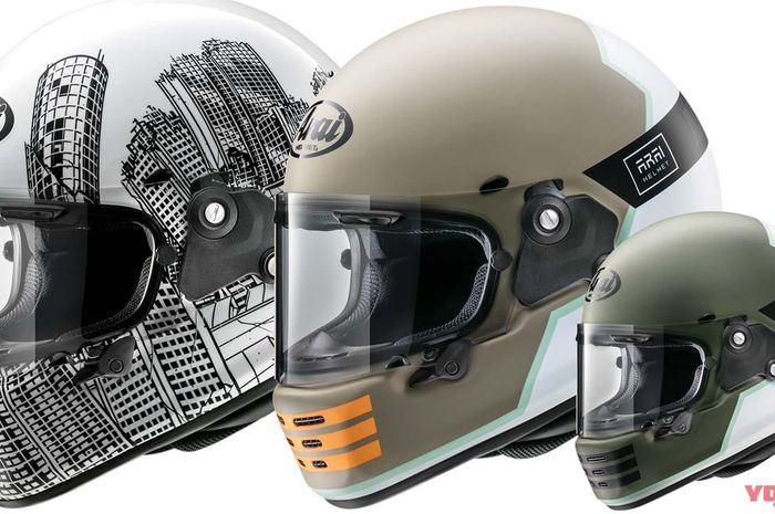 Arai Rapide-Neo Overland dan Rapide-Neo Overland