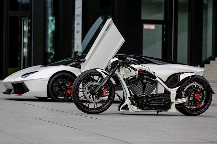 Modifikasi Harley-Davidson berkonsep super sporty
