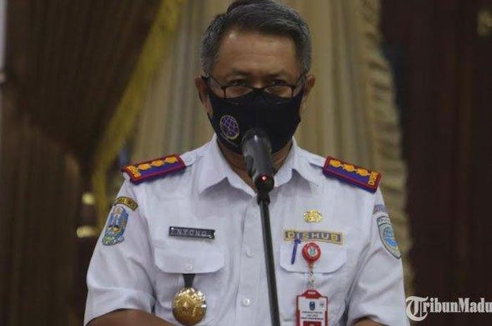 Kepala Dishub Jatim, Nyono menyampaikan bahwa mudik lokal di wilayah Surabaya diperbolehkan, Jumat (15/5/2020)  