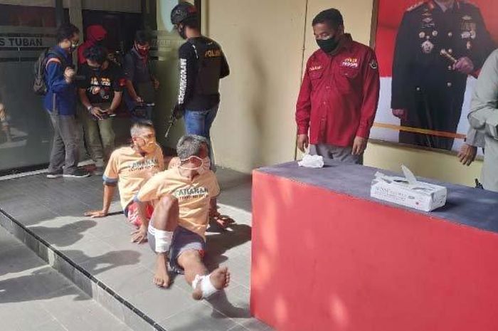 Pelaku curanmor ditangkap Satreskrim Polres Tuban. Mereka malah berdebat soal bagi ahasil saat ungkap perkara.