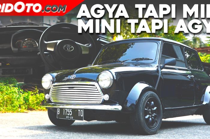 Toyota Agya berjubah MINI Morris MK3 besutan CS Bodywork