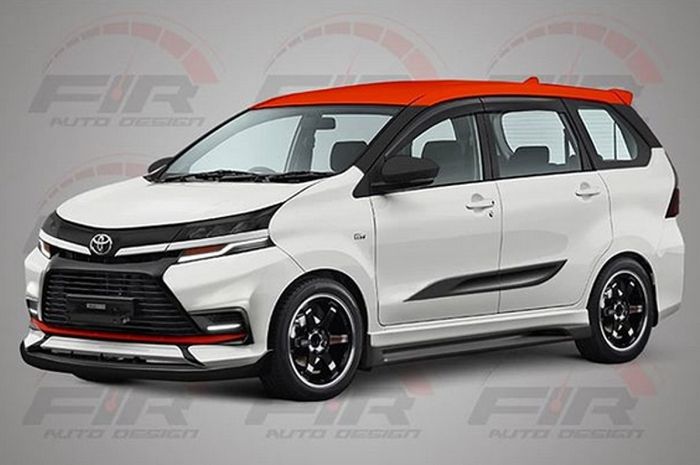 Modifikasi Toyota Veloz Bergaya Racing 