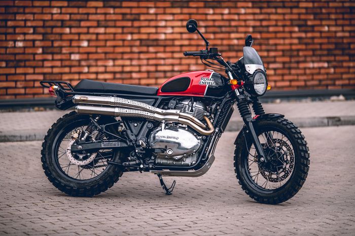 Royal Enfield Interceptor 650 scrambler version