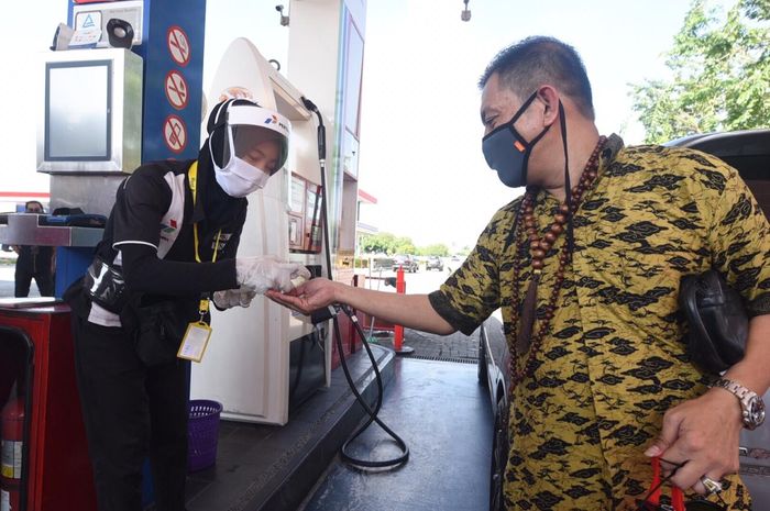 Pertamina mensiagakan tim Satuan Tugas (Satgas) Ramadan, Idul Fitri dan Covid-19 (RAFICO) 2020 yang bertugas di seluruh Indonesia