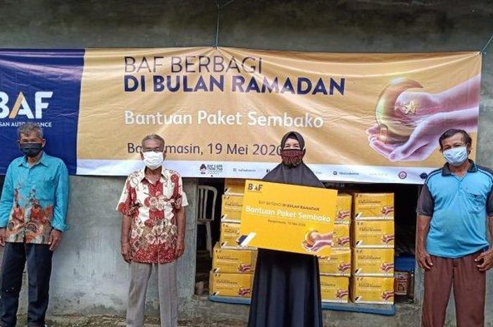 PT BAF distribusikan ribuan paket sembako ke lima kota di Indonesia sebagai wujud keperdulian terhadap dampak Covid-19 