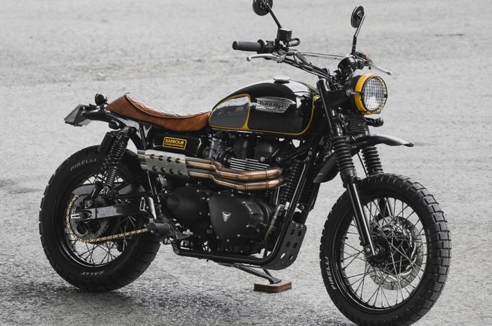 Triumph Scrambler garapan Unik Edition Custom Motorcycles