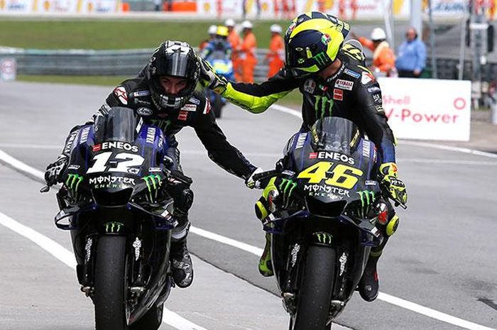 Maverick Vinales sudah tandem dengan Rossi sejak 2017