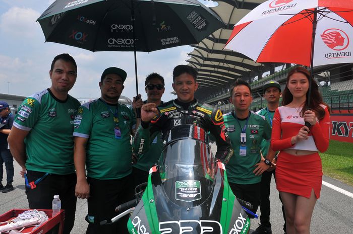 Rey Ratukore sudah tiga tahun bergabung dengan tim asal Malaysia, ONEXOX TKKR SAG Team