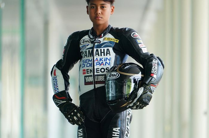 Aldi Satya  Mahendra dari Yamaha Racing Indonesia