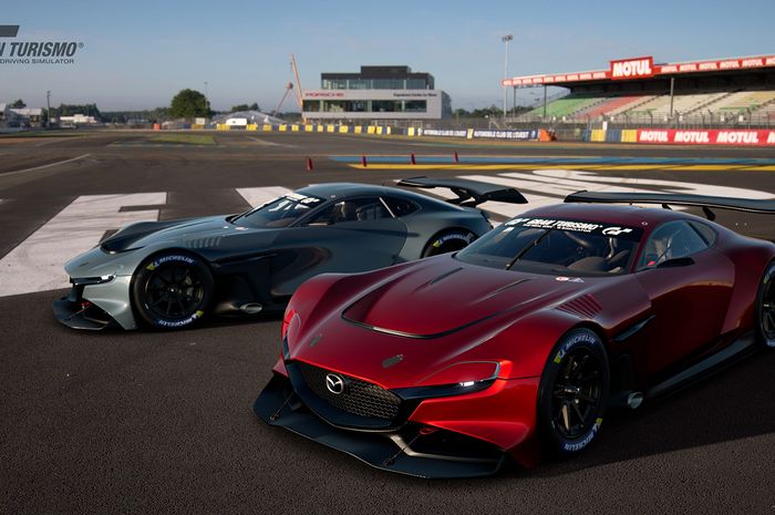 Mazda RX-Vision GT3 Concept di game Gran Turismo Sport