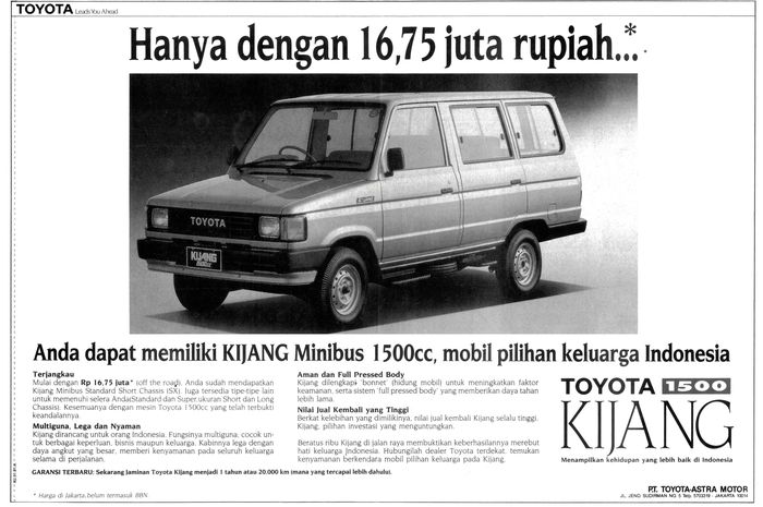Iklan Toyota Kijang Super