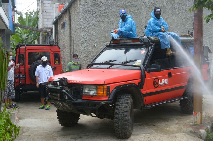 Tim Emergency Vehicle Operation (EVO) dari LROI perangi Covid-19