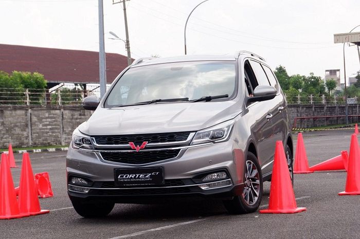 Memiliki tagline &ldquo;The New Advanced MPV&rdquo; Wilung Cortez CT dilengkapi perpaduan mesin 4 silinder. (DOK. Wuling Motors)